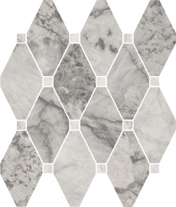 La Fabbrica Gemstone Octagone Grey Lap 30x28