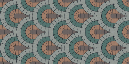 ABK Wide And Style Plus Digital+ Pave Sage Set 4 Pcs 120x240