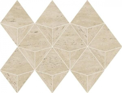 Atlas Concorde Marvel Travertine Pearl Mosaico Origami 28x41