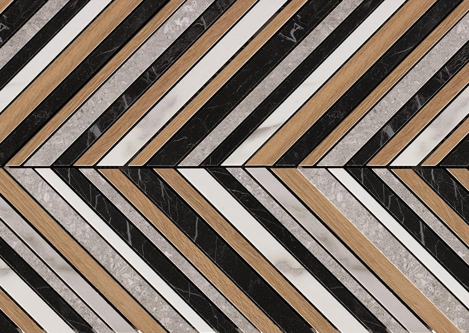 Fap Roma Diamond Spinato Gres Mosaico 25.5x29.5