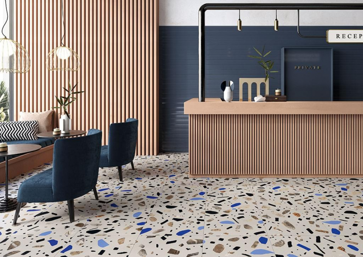 Fioranese Ghiaia Maxi Grafite 60x60