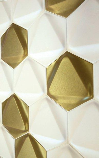 Dune Shapes 5 Hexaline Comb White 21.5x25