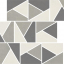 Impronta Italgraniti Nuances Mosaico Triangoli Mix Freddo 3 Strideup 30x30