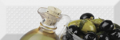 Absolut Keramika Monocolor Biselado Decor Olives Fluor 03 10x30