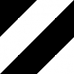VitrA Retromix Black And White Line Large Matt 15x15