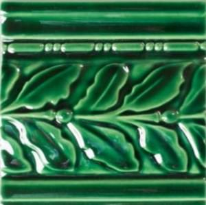 Diffusion Metro Pieces Speciales Feuille De Chene Vert Lutece 02 15x15