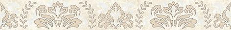 Laparet Persey Damask Бордюр Бежевый 5x40