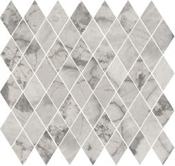 La Fabbrica Gemstone Rombo Grey Lap 31x31