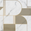 Marazzi Allmarble Golden White Satin Decoro Club 40x120