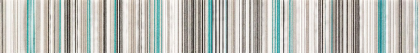 Domino Ceramika Gris Strip Turquoise 4.5x36