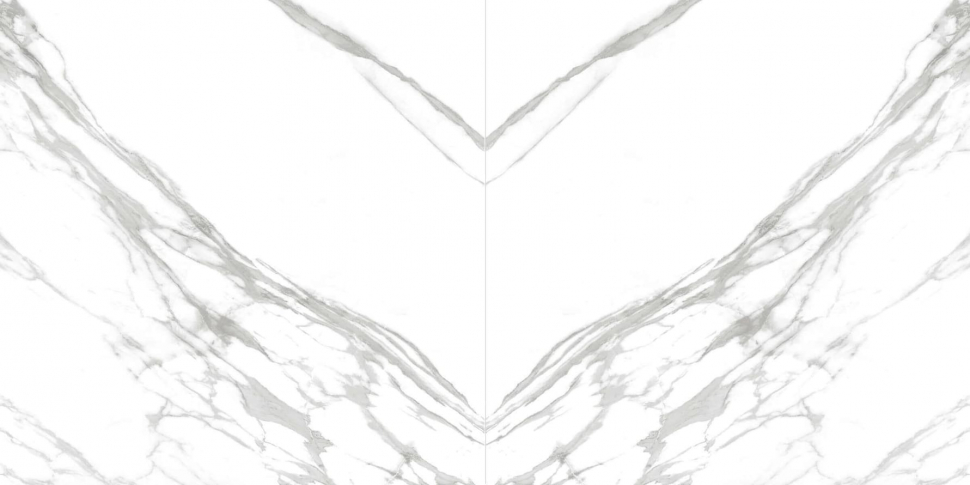 Artcer ArtSlab Marble Calacatta White A B 120x120