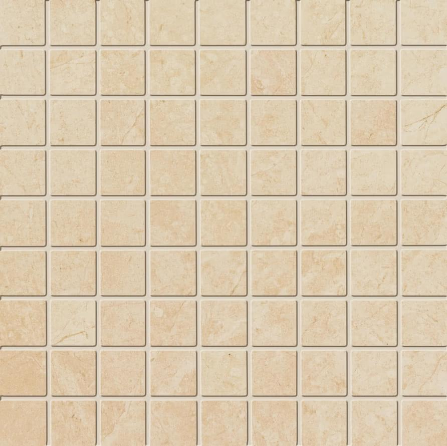 Piemme Valentino Marmi-Reali Marfil Mosaico Lev-Ret 30x30