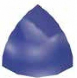 VitrA Pool Ral 2307015 Blue Up Out External Corner Matt 8x8