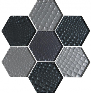 Original Style Glassworks Futura Zirconia Hexagon Mosaic 38.6x29.8