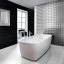 Aparici Neutral Negro Natural Mosaico 5x5 29.75x29.75