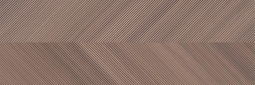 Saloni Eukalypt Vector Marron-Cacao 40x120