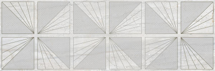 Laparet Moon Декор Светло-Серый 25x75