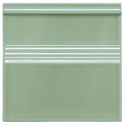 Adex Modernista Rodapie Clasico CC Verde Claro 15x15