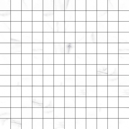 Aparici Vivid White Calacatta Mosaico 2.5x2.5 29.75x29.75