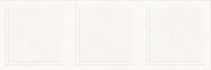 Villeroy Boch Jardin White Boiserie Decor Matt Rect 40x120