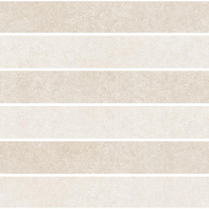 Cerim Elemental Stone White Sandstone Mosaico Tessere 3D Lucido 30x30