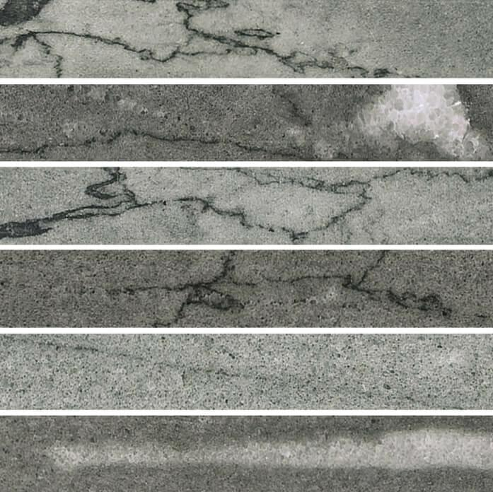 Cerim Timeless Bardiglio Gray Mosaico Lucido 3D 5x30 30x30