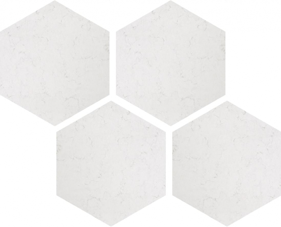 Casalgrande Padana Marmoker Esagoni Asiago Lucido 21.5x25