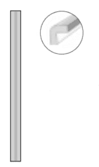 Aparici Trend Titanium Corner 2x20