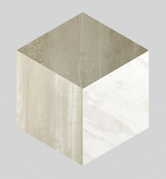 Apavisa Forma Taupe Patinato Hexagon Decor 44.6x51.5