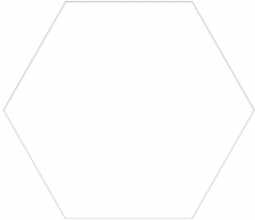Diffusion Hexagon Orientation White Base 22x25