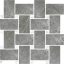 Ricchetti Marble Boutique Mosaico Chesterfield Mix Tozzetto Statuario Fior Di Bosco Lux Ret 30.5x31.7