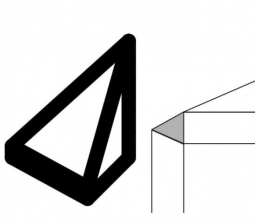 Piemme Ceramiche Glitch Unghia Jolly Flint 1.5x1.5