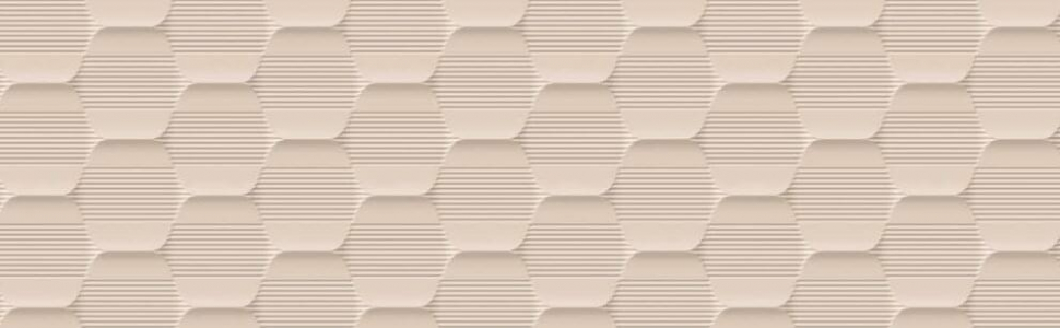 Grespania White And Co Hexagon Nude 31.5x100