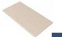 VitrA Pool Ral 5000 Violet Blue Ribbed Tile C 12.5x25