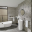 Porcelanosa Park Antique Silver 59.6x59.6