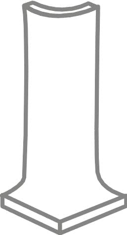 Provenza Dust Cove Base Angolo Esterno Rust Naturale 2.5x16