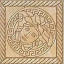 Versace Marble Tozzetto Medusa Oro Sabbia 11.5x11.5