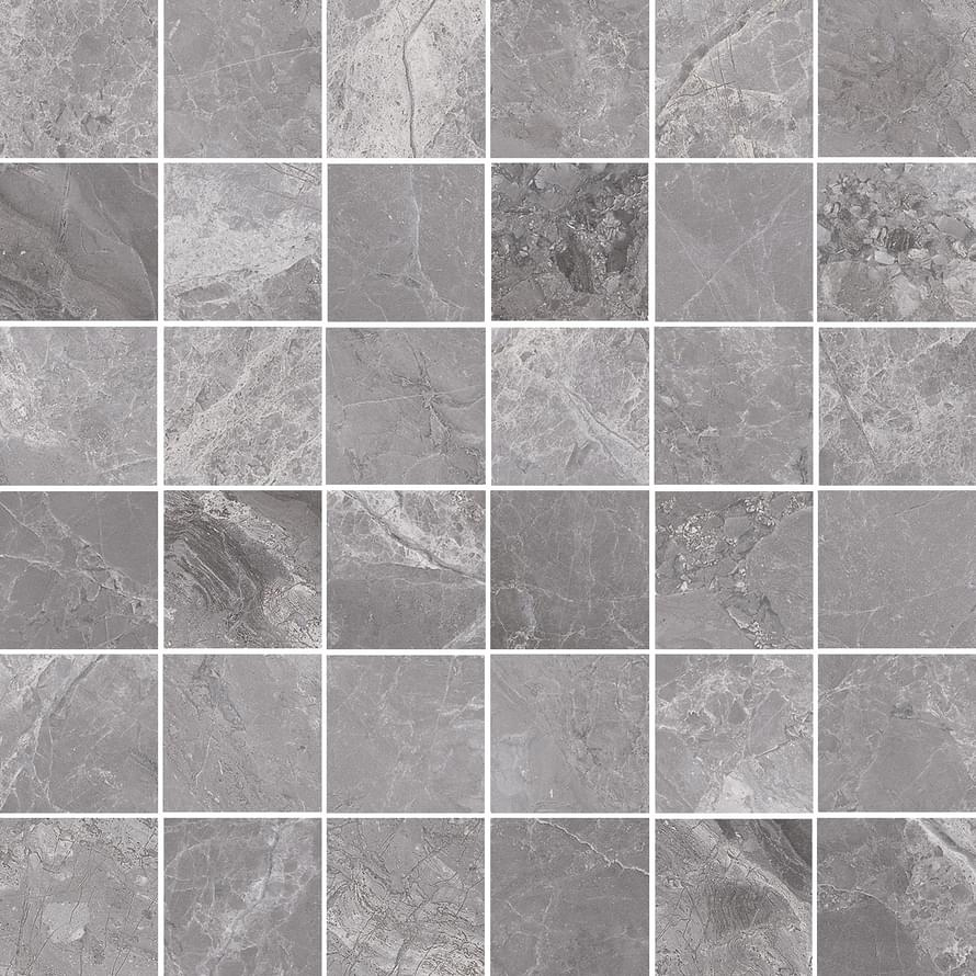 Cerdomus Supreme Mosaico 4.7 Grey Levigato 30x30