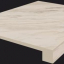 Coliseumgres Portofino Bianco Scalino Frontale Lap 33x45