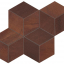 Atlas Concorde Blaze Corten Mosaico Esagono Matt 30x35