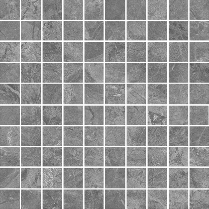 Sant Agostino Themar Mosaico Grigio Savoia Wall 25x25