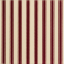 Original Style Artworks Colonial White Regency Stripe Burgundy 15.2x15.2