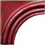 Settecento The Traditional Style Burgundy Girospecchio 15x15