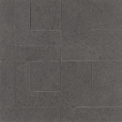 Apavisa Nanoconcept Black Mix Decor 44.63x44.63