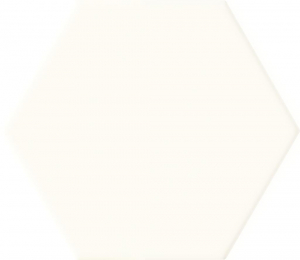 Domino Ceramika Burano White Hex 11x12.5
