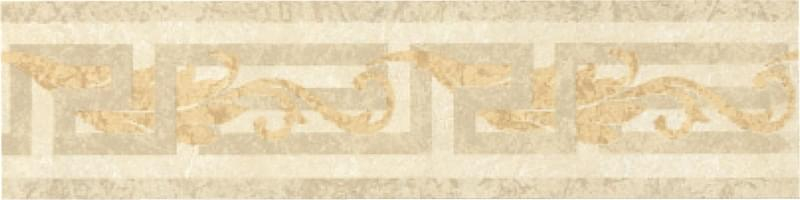 Versace Palace Gold Fascia Foglia Almond 9.8x39.4