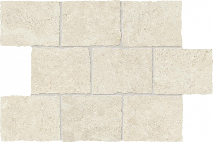 Emil Ceramica Landscape Mosaico Muretto Avorio Silktech 30x45