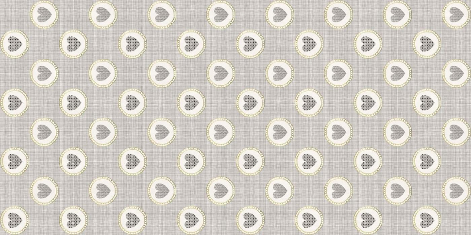 ABK Wide And Style Plus Digital+ Cuor Nero Oro Set 4 Pcs 120x240