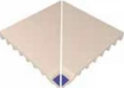 VitrA Pool Ral 2307015 Blue Edge With Finger Grip Internal Corner Glossy 37.5x37.5