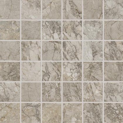 Emil Ceramica Tele Di Marmo Mosaico 5x5 Breccia Braque Naturale 30x30